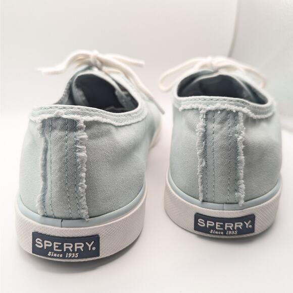 Sperry Pier View Fray Surf Memory Foam Lace Up Fashion Sneakers Women's Size 11 - Picture 5 of 9